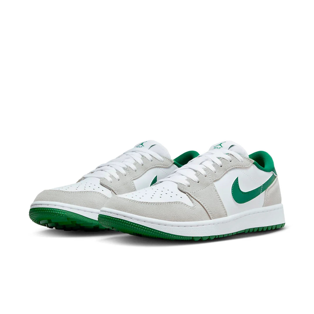 Nouvelles Chaussures de Golf Air Jordan 1 Low "Lucky Green”.